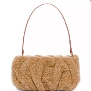 STAUD Shearling Bean Bag